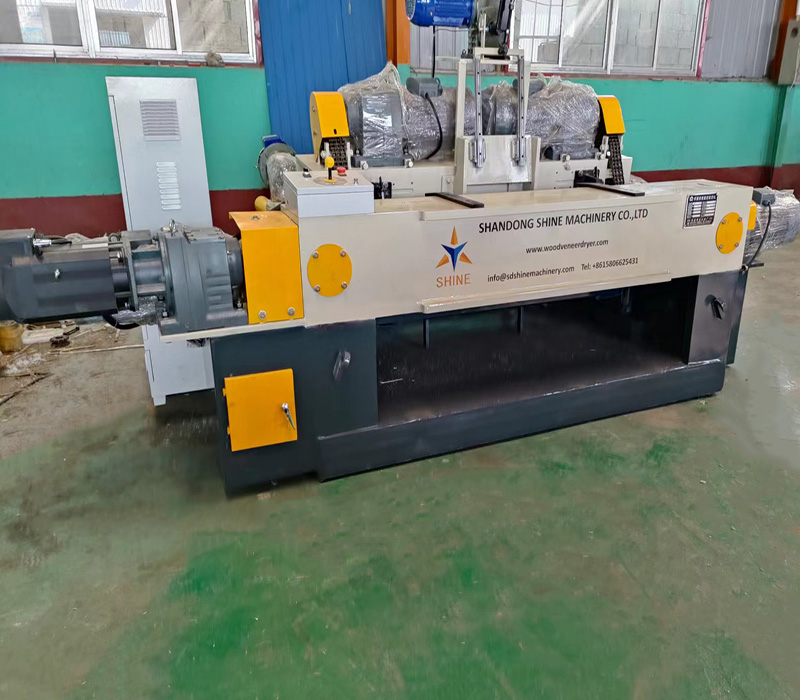 veneer peeling machine