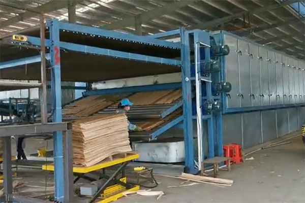 veneer dryer machine